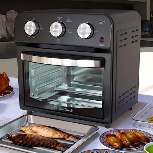 12,5 Qt Friggitrice ad Aria con Griglia di Cottura Avanzata Multifunzione, Friggitrice ad Aria