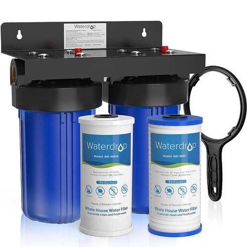 PureNest Whole — 2-Stage Whole House Water Filter, 5 Micron