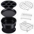 CrispX Kit — 7-Piece Silicone Air Fryer Accessories Set
