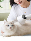 PawNest Breeze — Low Noise Pet Hair Dryer with Grooming Comb