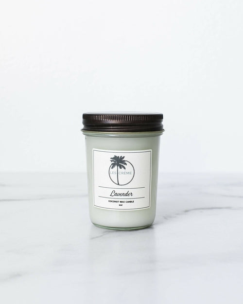 AuraNest Calm — Lavender Coconut Wax Candle, Aromatherapy