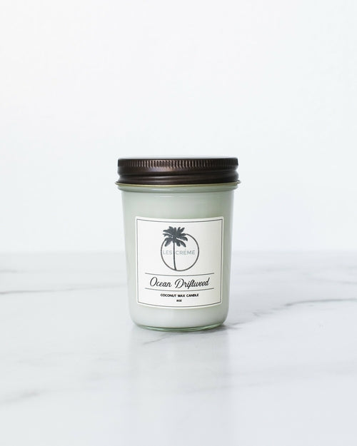 AuraNest Shore — Ocean Driftwood Coconut Wax Candle