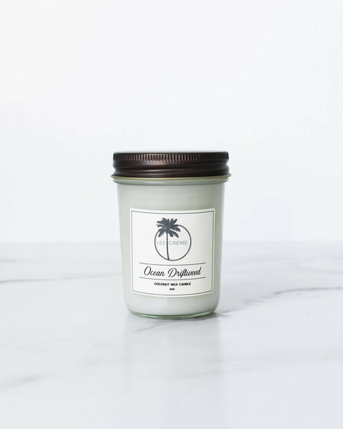 AuraNest Shore — Ocean Driftwood Coconut Wax Candle