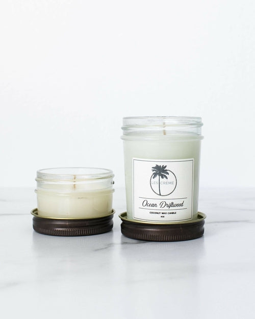 AuraNest Shore — Ocean Driftwood Coconut Wax Candle