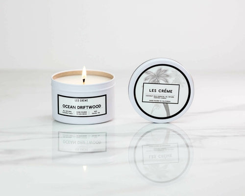 AuraNest Shore — Ocean Driftwood Coconut Wax Candle