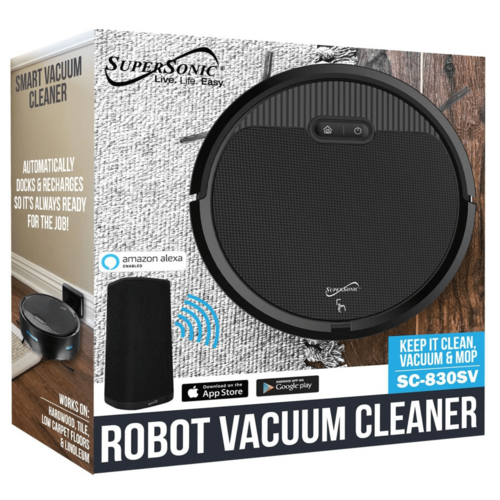 NestBot Ultra Supersonic — Smart Robot Vacuum with Gyroscope Navigation