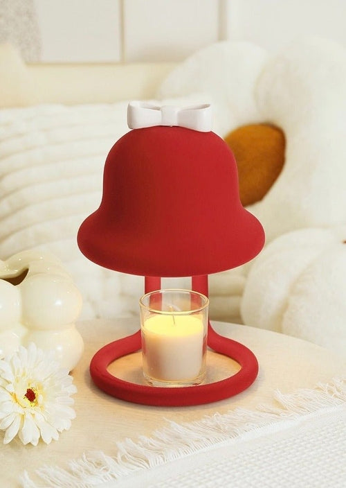 AuraNest Bell — Whimsical Bell Candle Warmer Lamp, Home Decor