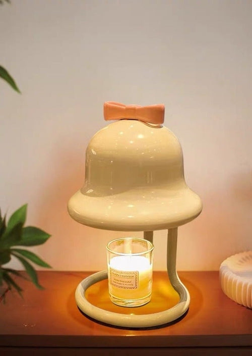 AuraNest Bell — Whimsical Bell Candle Warmer Lamp, Home Decor