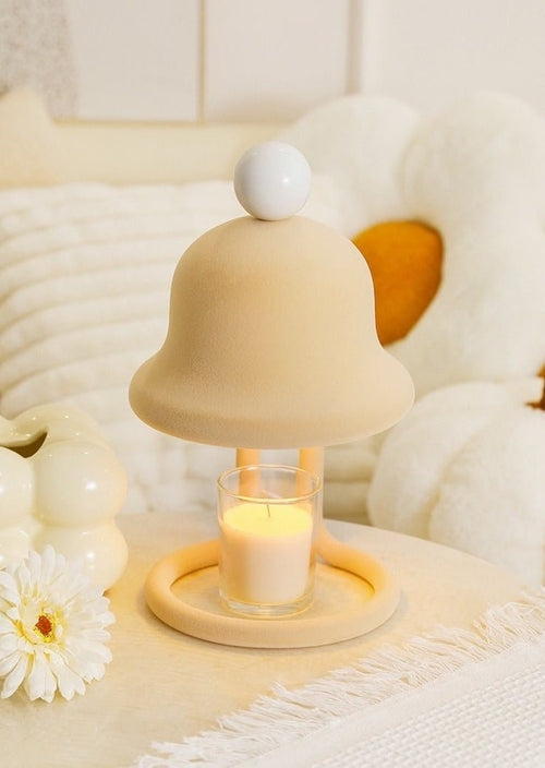 AuraNest Bell — Whimsical Bell Candle Warmer Lamp, Home Decor