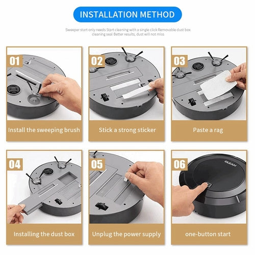 Automatic Sweeping Robot Vacuum Cleaner