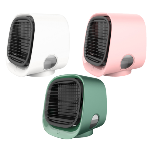 BreezNest Mini — Portable USB Air Cooler Fan, Desktop AC
