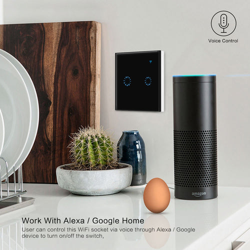 NestIQ Touch — Smart Wall Switch EU, WiFi Touch Panel