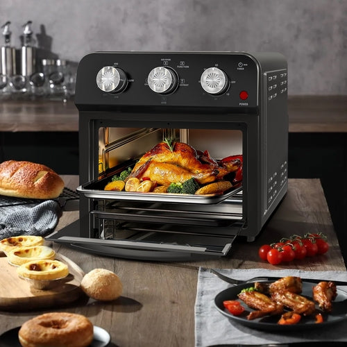 12.5 Qt Air Fryer With Advanced Multi-Function Cooking Grill, Air Fry