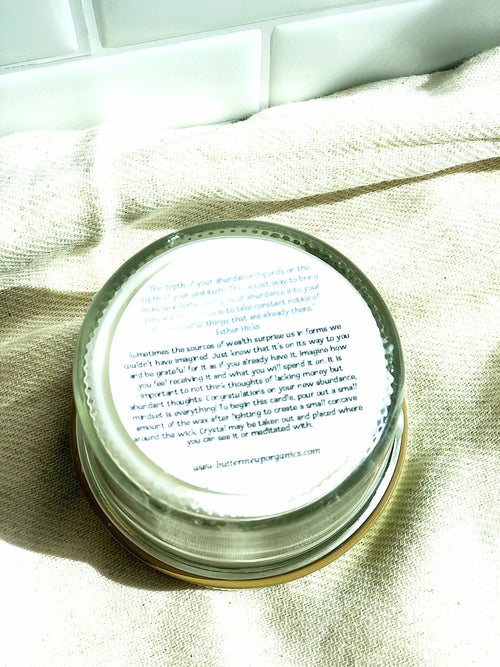 Abundance Candle / Ritual Candle / Intention Candle / Hand-Poured