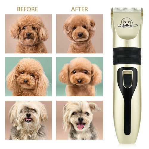PawNest Clip Pro — Professional Pet Hair Clipper Grooming Set