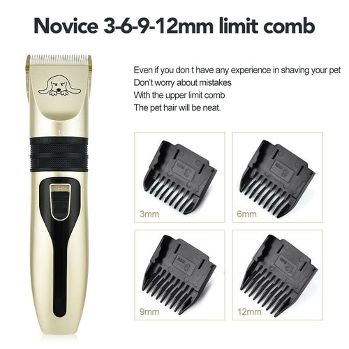 PawNest Clip Pro — Professional Pet Hair Clipper Grooming Set