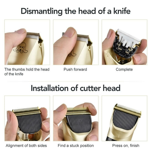 PawNest Clip Pro — Professional Pet Hair Clipper Grooming Set
